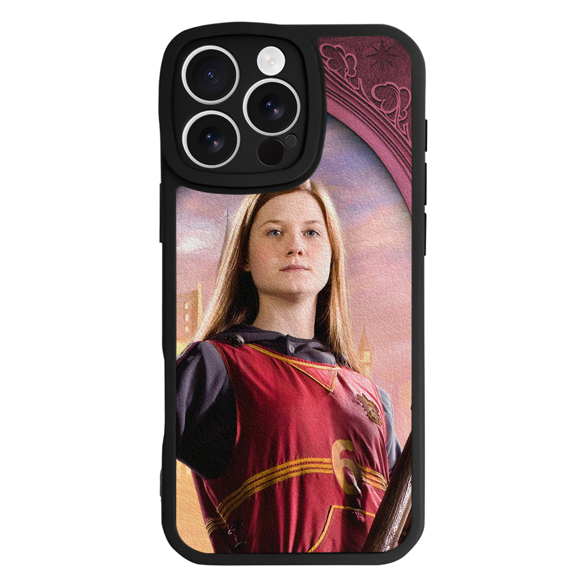 （画像用） Harry Potter ハリー・ポッターシリーズ 【iPhone 16シリーズ対応】シリコンスマホケース（レザー調） 材質：シリコン